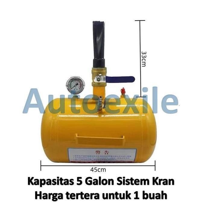 Bazooka Tembak Angin Ban Mobil 5 Galon Model Kran - Basoka Bazoka Tire Tyre Bead Seater Air Booster 