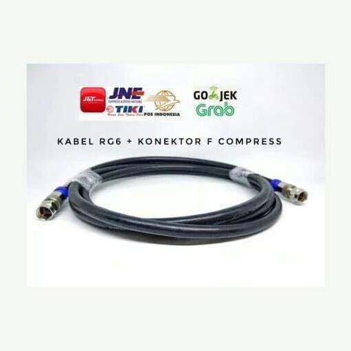 DB131 - KABEL TV BELDEN F COMPREES 5 METER SIAP PAKAI