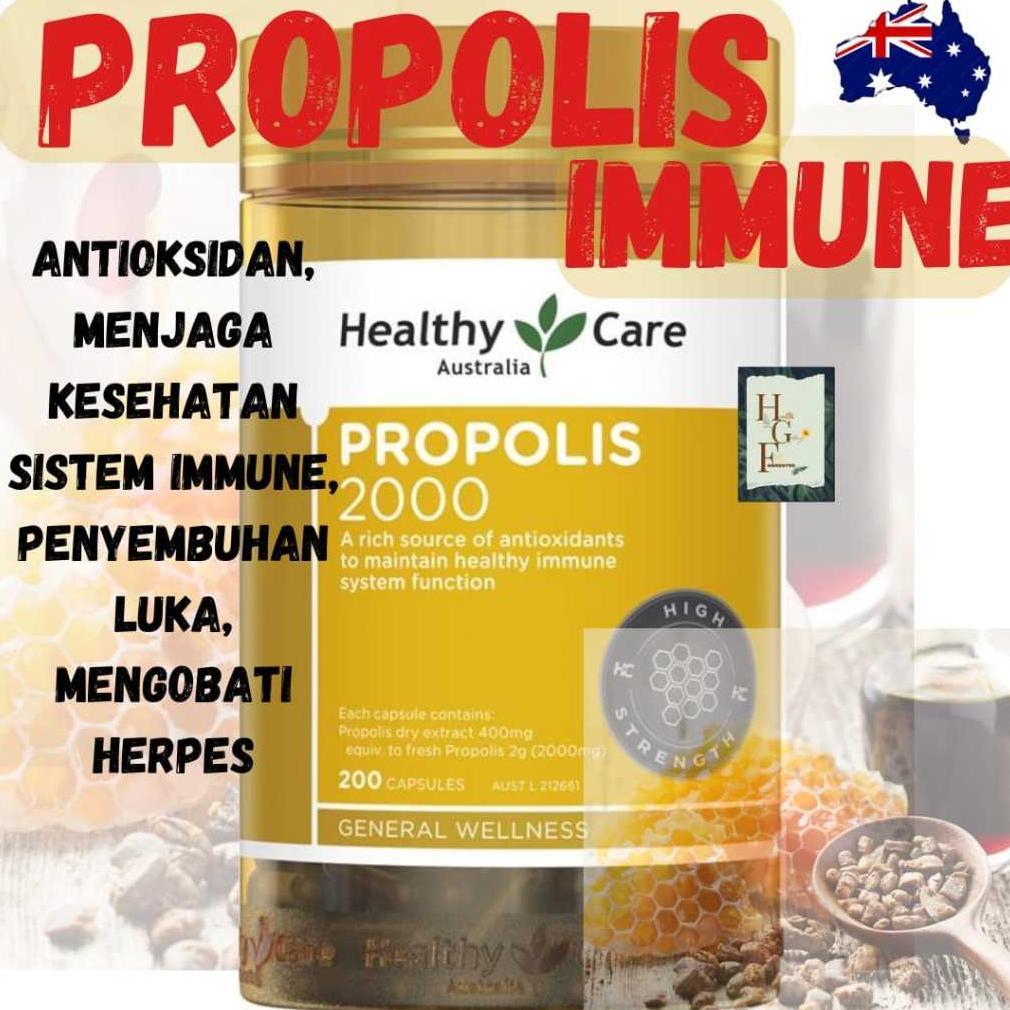 Healthy Care Propolis 2000 mg 200 Capsules