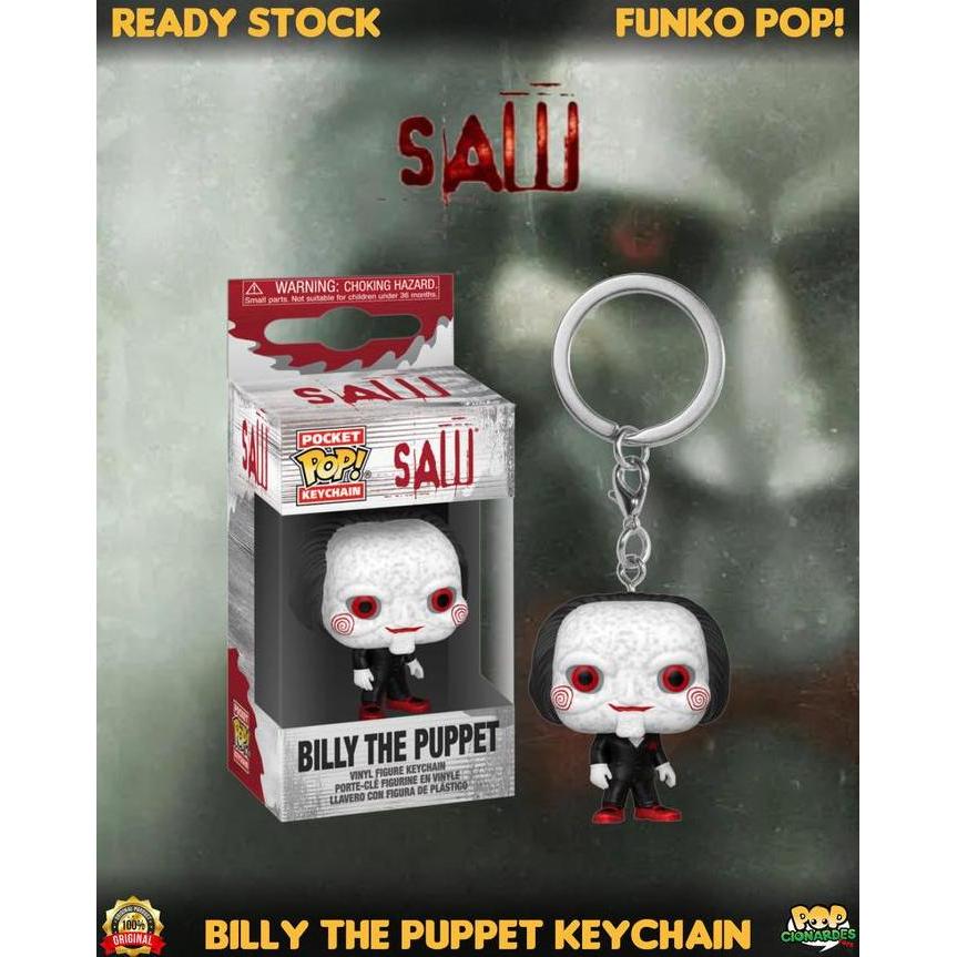 Funko Pocket Pop - Horror - Saw - Keychain Billy The Puppet (Jigsaw)