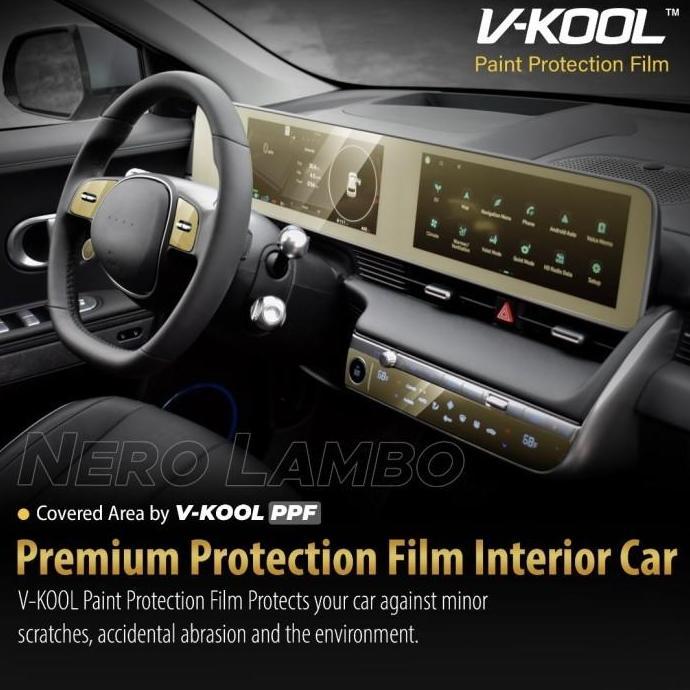 Vkool Ppf Interior Ioniq5 - Paket Lengkap + Doorcup Vkool