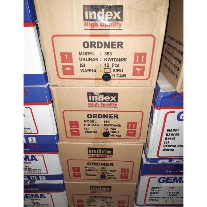 Dicdoc- Gojek Ordner Index Kwitansi/Odner Index Kecil/Otner/Binder Folder