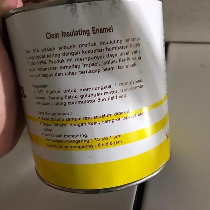 Serlak Varnish Vernis Sirlak Lak Insulating Lem AP-77 No. 16 AP - 77