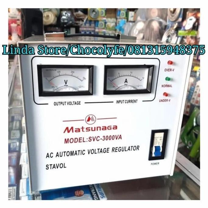 Jual Murah Stabilizer Matsunaga 3000 Watt Stavol Matsunaga