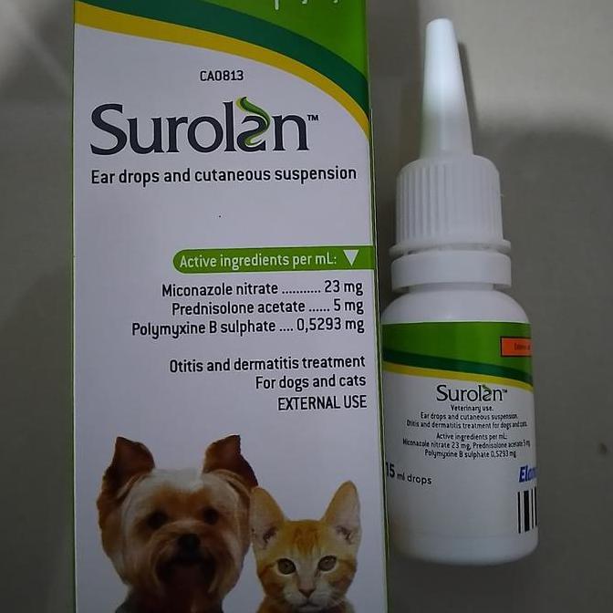 SORULAN EAR DROPS-TETES TELINGA KUCING-TETES TELINGA ANJING