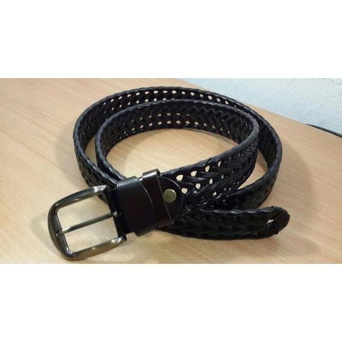 Mixfit- Ikat Pinggang Pria Kulit Asli Anyam