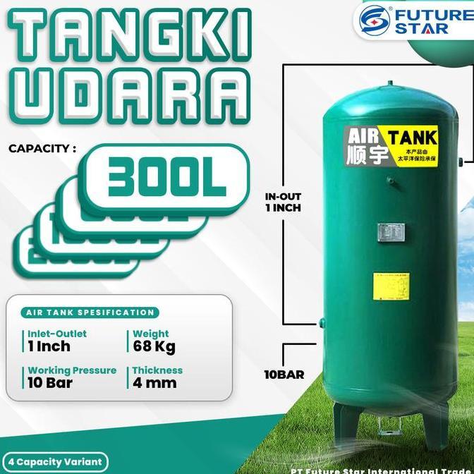 Diskon Tangki Kompresor Tangki Udara 300 Liter Air Receiver Tank 300 Liter
