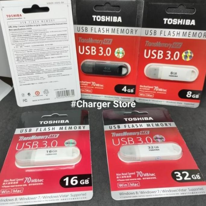 gabelans.clons - flashdisk toshiba original kapasitas real 2gb 4gb 8gb 16gb 32gb flash drive