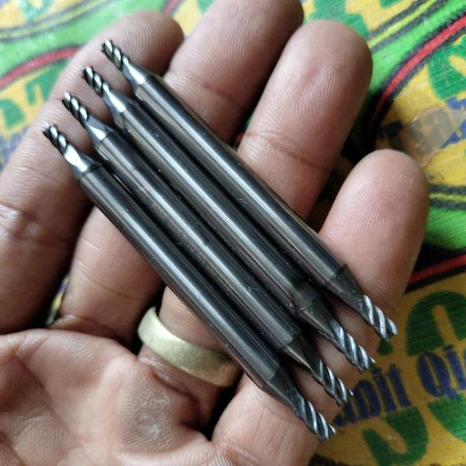 Endmill Carbide Milling Bor Frais Carbide 3mm Bukan Hss murah