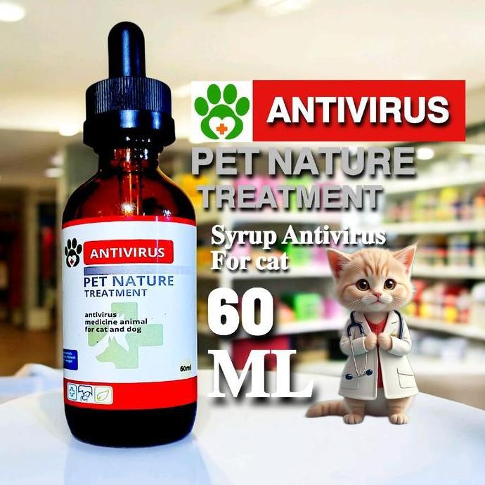 Obat virus kucing obat antvirus calici panleukopenia kucing obat antivirus PETCARE MEDICAT