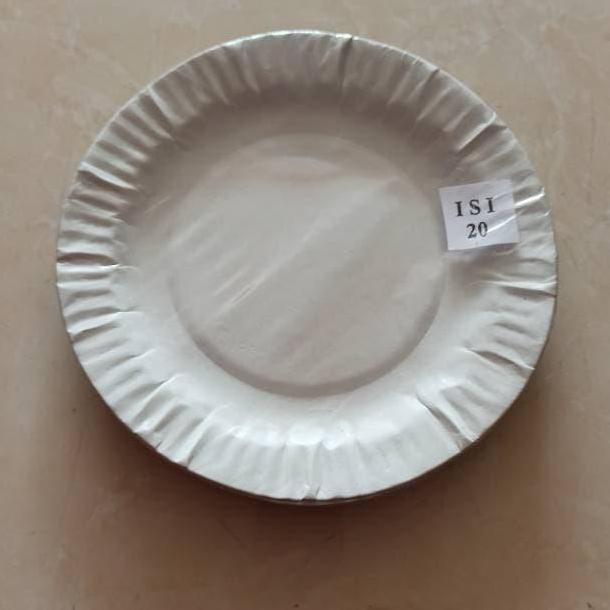 Memento- Piring Kertas Besar Putih