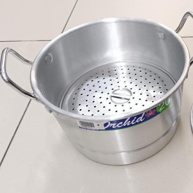 TERMURAH - Orchid DANDANG MASAK / PANCI KUKUS / PANCI SERBAGUNA 18,20,22,24,26 CM ORCHID
