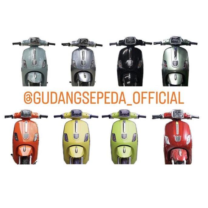Terlaris Ready Terus Sepeda Motor Listrik Vspa Uwinfly T3 Scooter Bisa Stnk Otr