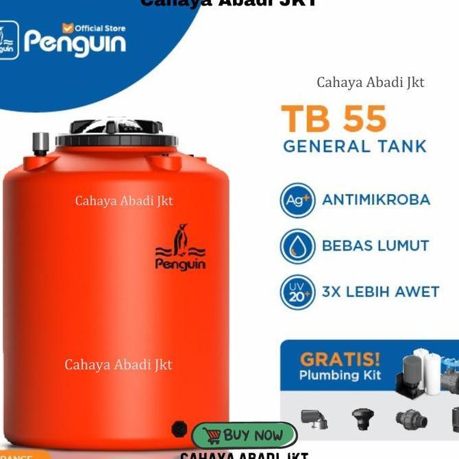 Miliki Tanki Air/Toren Penguin 520Liter Orange