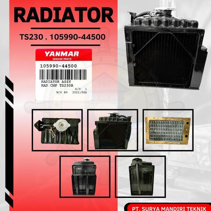 RADIATOR TS230 105990-44500 YANMAR ASLI GENUINE