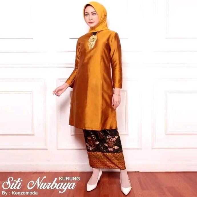 DI23 - Baju kurung iriana/baju kurung melayu/baju kurung tafeta/baju kurung polos Wanita Dress Lilit