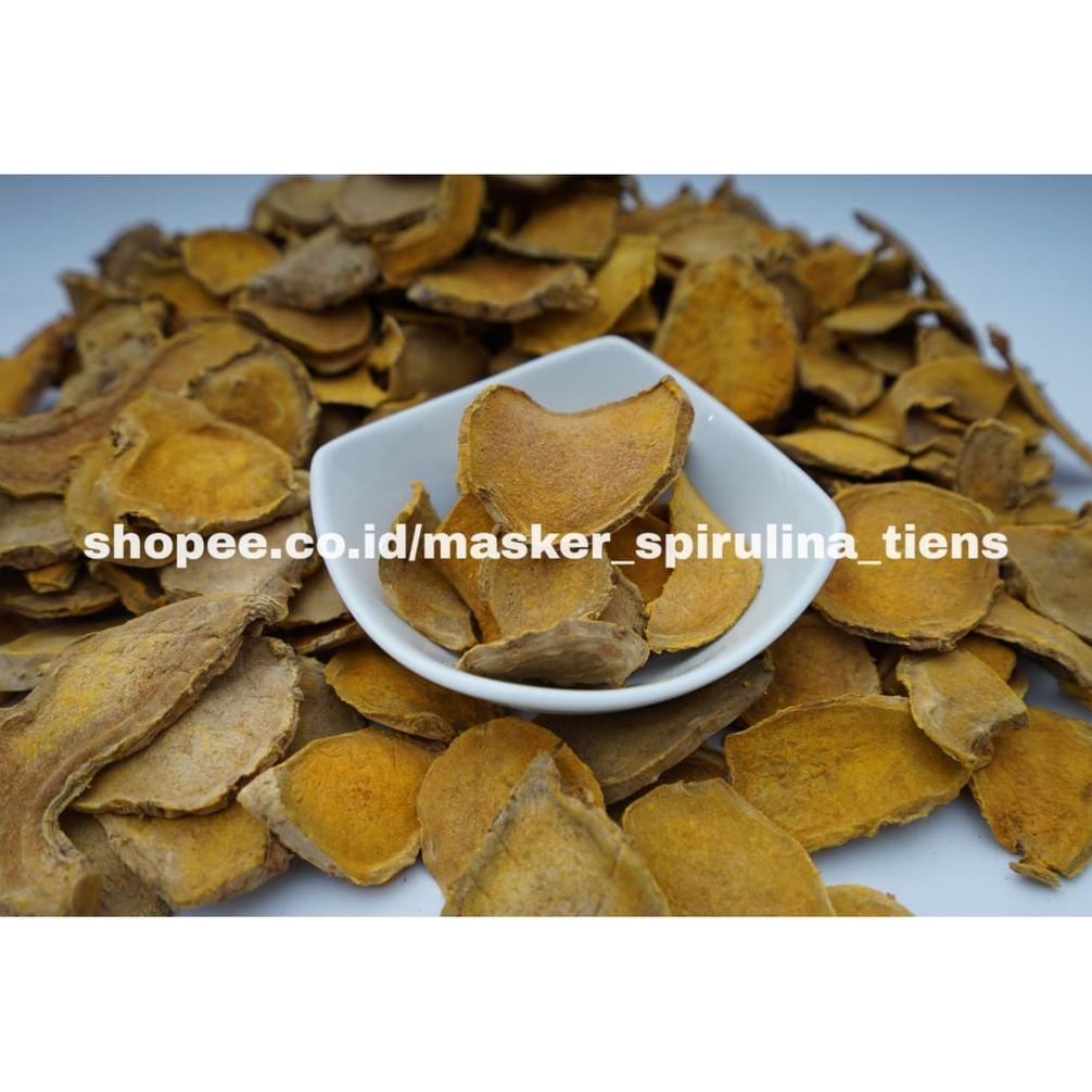Temulawak Kering | Temulawak Asli | Temulawak Alami 250Gr