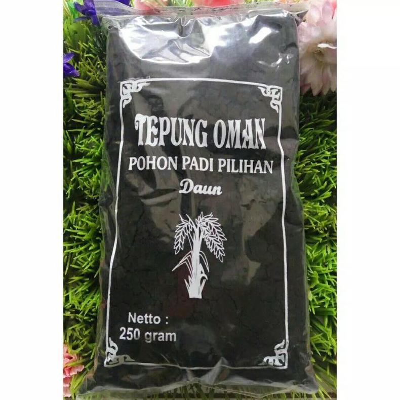 Tepung Oman/Abu Merang Sekam Pewarna Alami 250 Gram