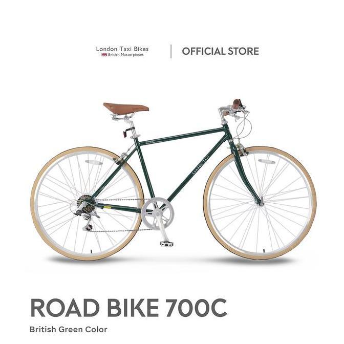 Terlaris Sepeda London Taxi Road Bike 700C - British Green