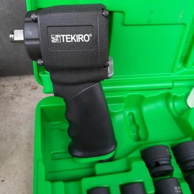 Tekiro Air impact jumbo 1/2" stubby socket set 12 pcs impact angin 1/2