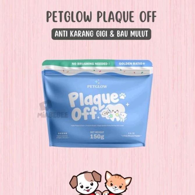 Petglow Plaque Off - Penghilang Karang Gigi Anjing Kucing