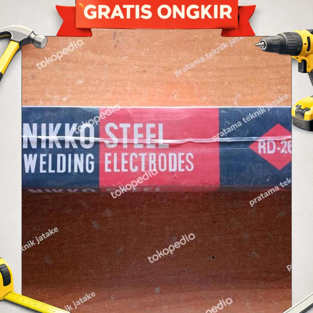Kawat Las Nikko Steel Rd 260 3 2 Mm / Rd 260 3.2