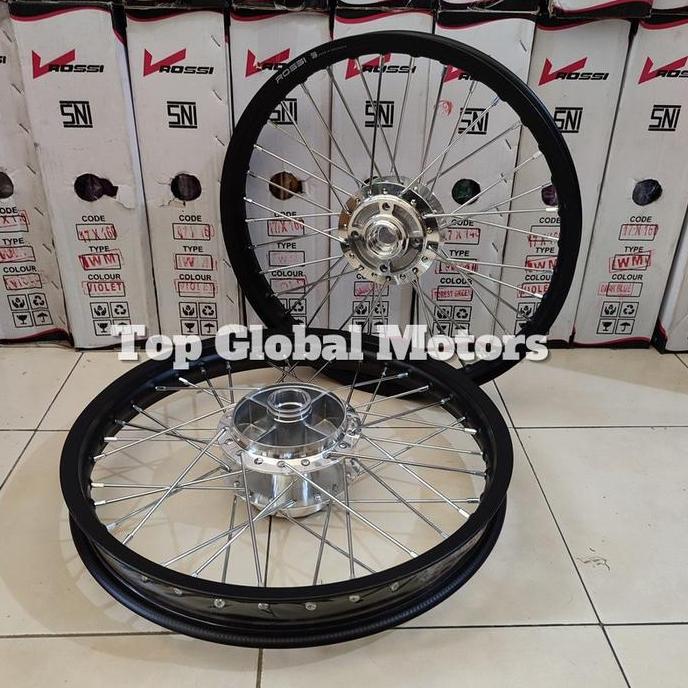 Velg Rossi Jupiter Mx New Mx King Mx Old Sepasang Ring 17 - Velg Rossi Original Kualitas Terbaik Har