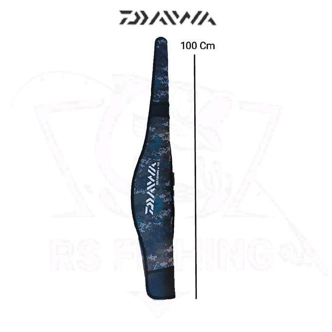hardikadikaaaa  - tas pancing daiwa slempang model hardcase cg fiber motif polos loreng ukuran 1cm j