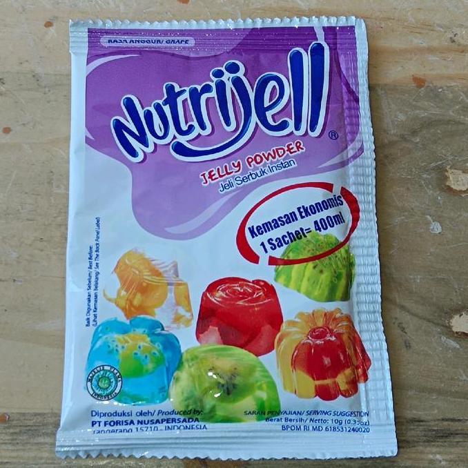 Winwin- Ekonomis Nutrijel Per12 Pcs Nutrijell Cokelat Nutrijel Leci 10Gr Kecil Nutrijel Cokelat Nutr
