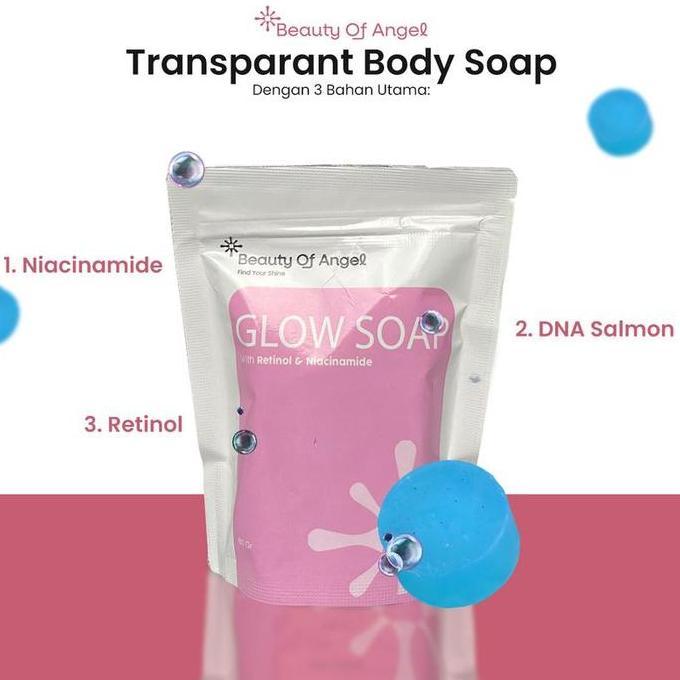 Yupp- [Dr Richard Lee Approved] Beauty Of Angel Special Bundling Premium Body Wash Petal + Glow Soap