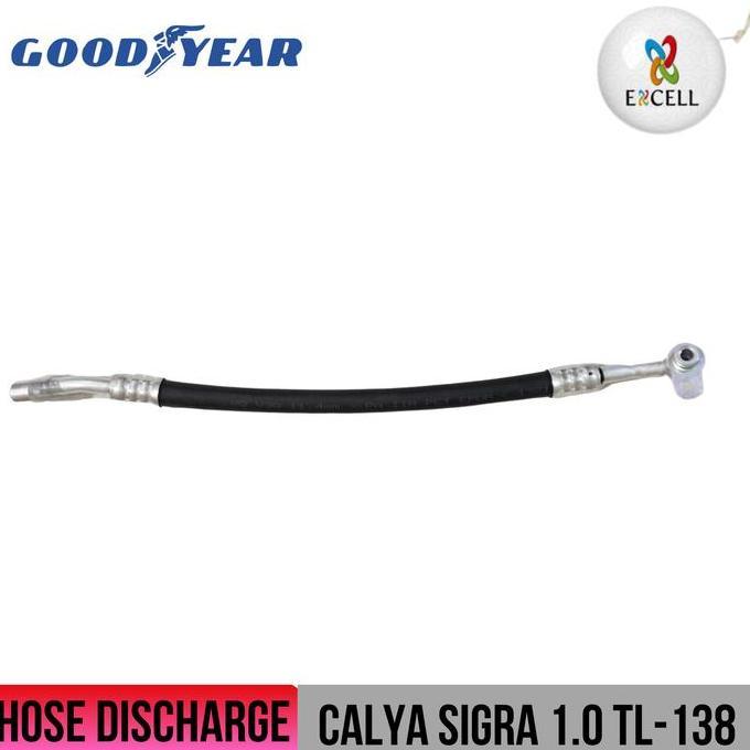 SUSTOMA Hose Discharge Selang Pipa Ac Mobil High pressure 1/2 Calya Sigra 1000cc 1.0cc
