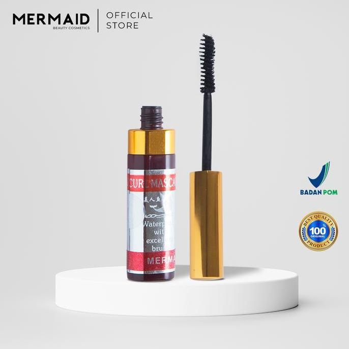 Bytwll- Mascara  Mermaid Waterproof-Mascara Duyung-Putri Duyung-Bpom-Asli-Mascara Tahan Air-Original