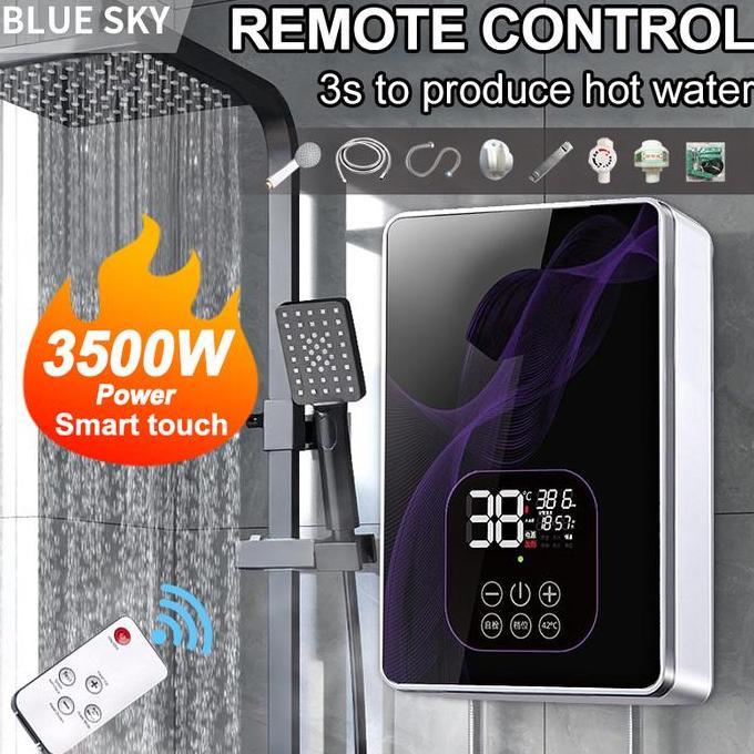 MVO Pemanas Pemanas Air Listrik/ Pemanas Air Listrik Tanpa Tangki Shower