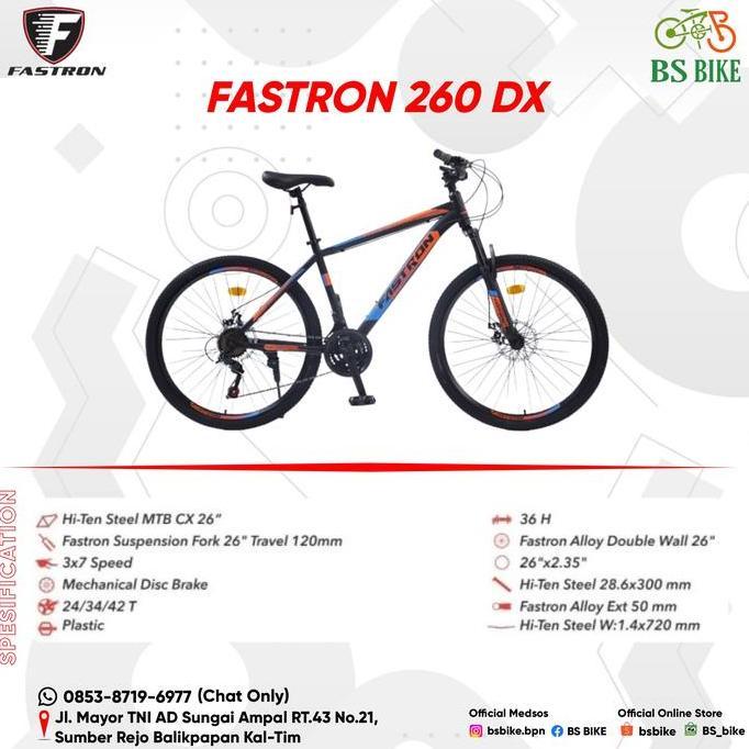 Terlaris Sepeda Mtb Fastron F-260 Dx