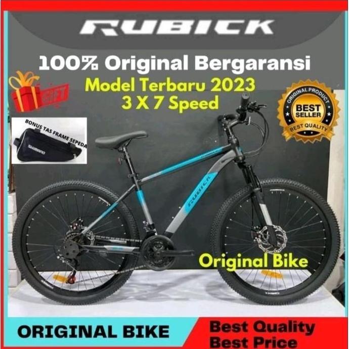 Terlaris Sepeda Gunung 26 Mtb Rubick Rem Discbrake Sporty New