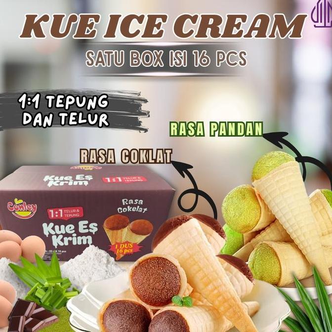 Winwin- Cod (Halal) Kue Es Krim Korea/Kue Isi Soft Cake/Bahan Telur & Tepung 1:1/Kue Sarapan Untuk A