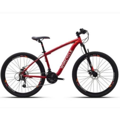 Terlaris Sepeda Gunung 27.5 Inch Mtb Frame Alloy Wimcycle Storm Dewasa 24 Speed