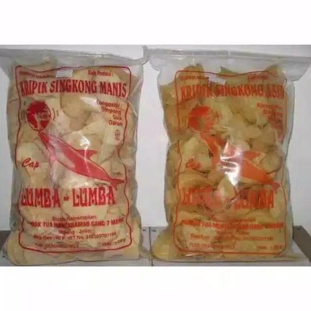 Kripik Singkong cap Lumba-Lumba khas Malang 500gr