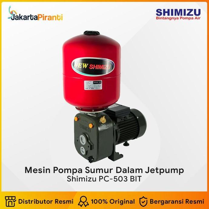Terlaris Shimizu Pc-503 Bit Mesin Pompa Air Sumur Dalam Jetpump Jet Pump Otomatis 500 Watt Shimizu P