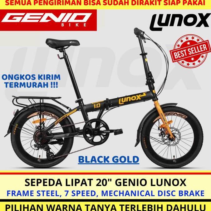 Terlaris Sepeda Lipat 20 Genio Lunox 1.0