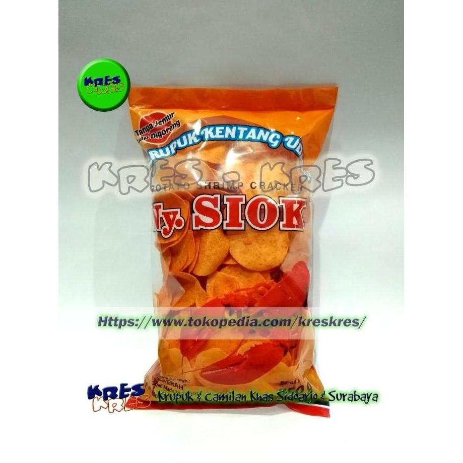 Kripik / Kerupuk / Keripik Kentang Udang Mentah Ny. Siok Nyonya Siok