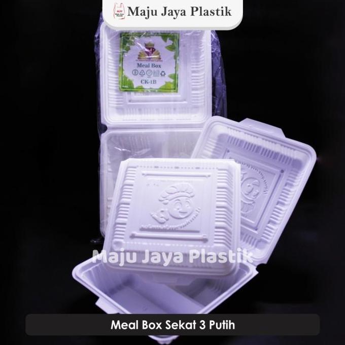 MIKA nasi SEKAT 3 isi 20 FOODGRADE/ mika BENTO bs MICROWAVE