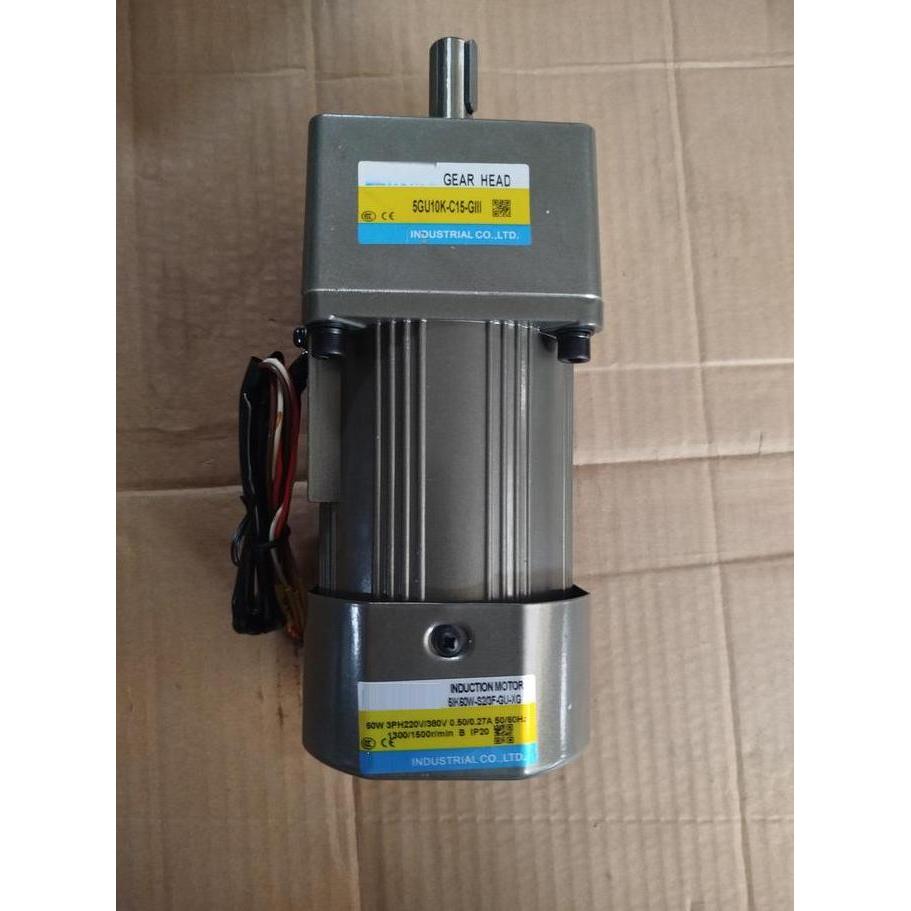 AC motor gearbox   380V 60W  Variable  3 Phase "ANTSGEAR"