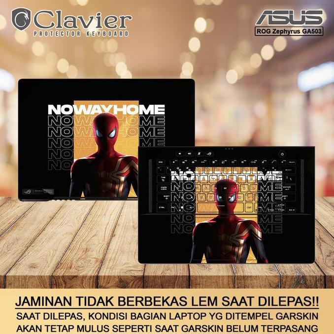 Cover Garskin Laptop Asus ROG GA503 GA503Q GA503QM GA503QR Skin Bening