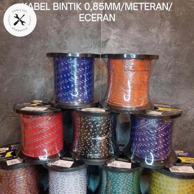 Kabel Bintik / Kabel Body / Kabel Otomotif Mobil 0,85Mm Meteran - Eceran