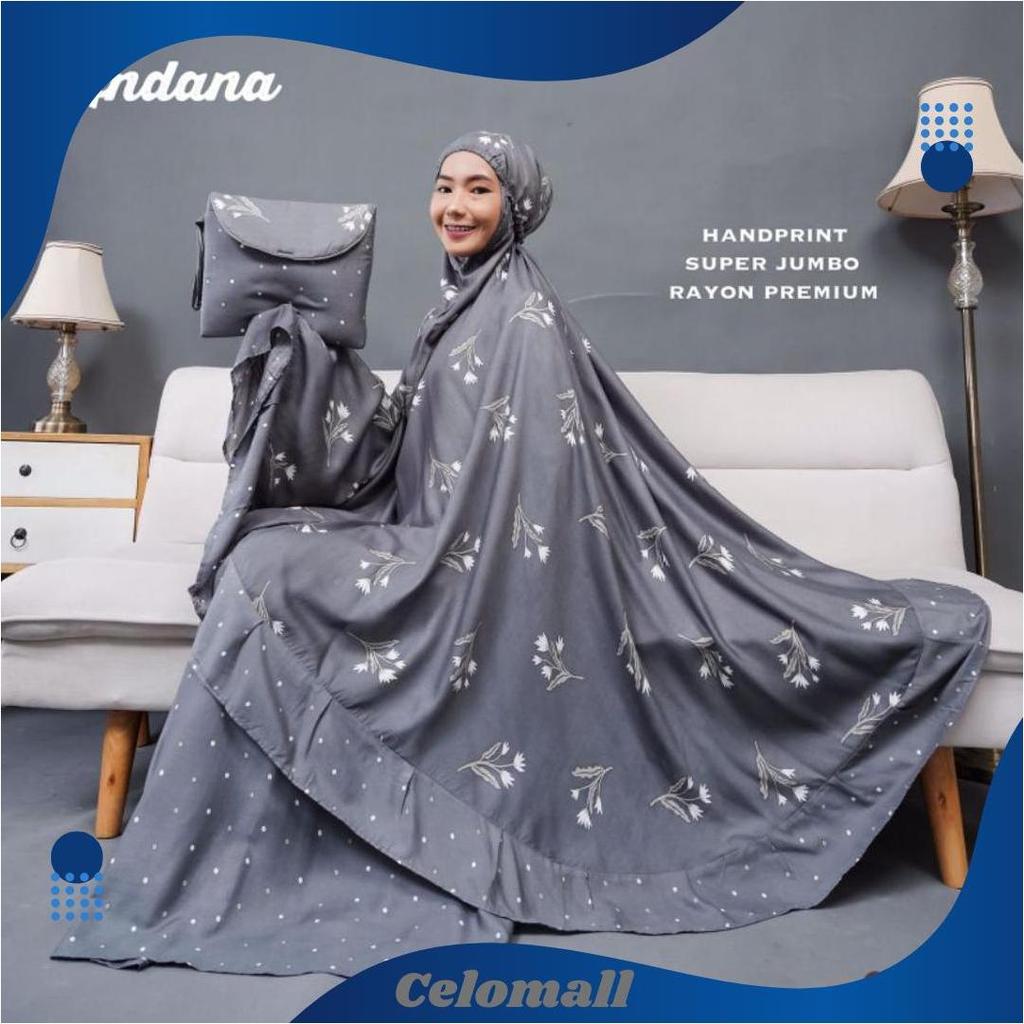 Mukena Dewasa Katun Rayon Premium Super Jumbo Bahan Jatuh Dan Adem Mukena Traveling Motif Termurah