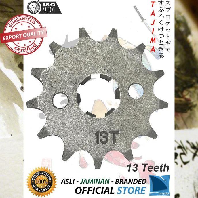 Gigi Tarik 420-13T HONDA Blade Repsol Gir Depan Sprocket Gear TAJIMA