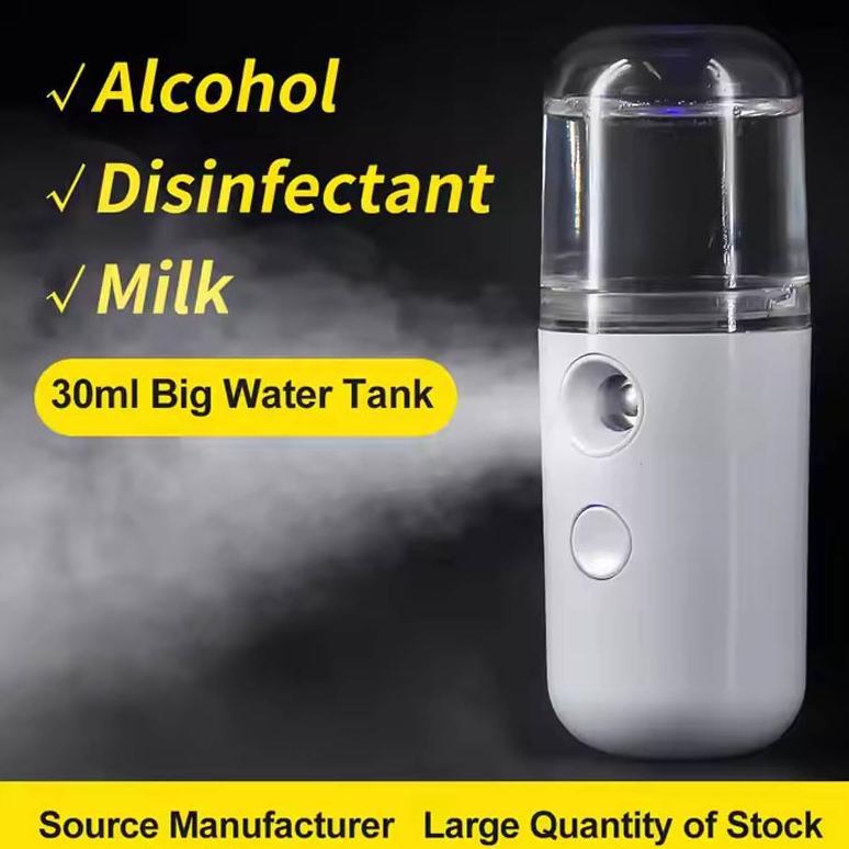 Cuci Gudang Nano Spray Portable Mini Mist Sprayer Usb Rechargeable Pelembab Perawatan Wajah