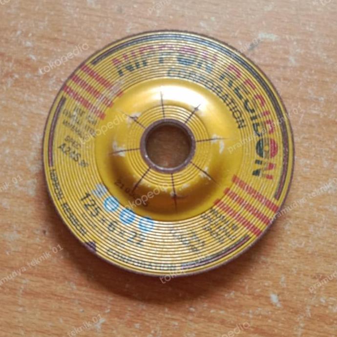 Batu gerinda poles 125x6x22 / nippon resibon 5 inch