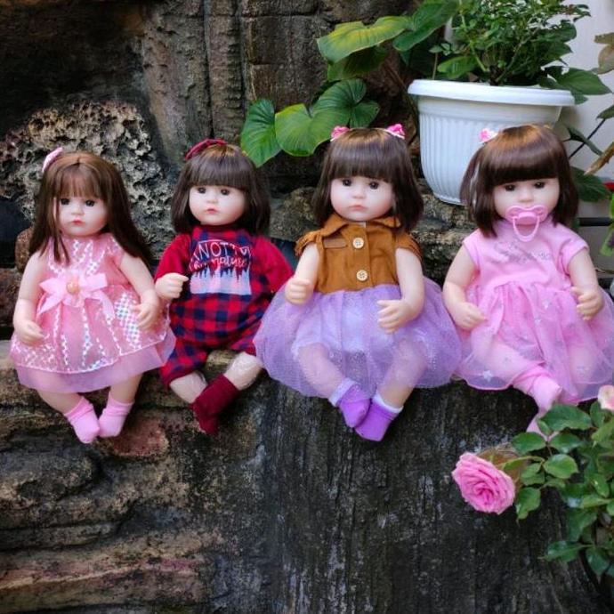 Ssadewaportugal - Termurah Boneka Reborn Bayi Silikon Mirip Asli Dengan Akta Lahir Cantik Mewah 42 C